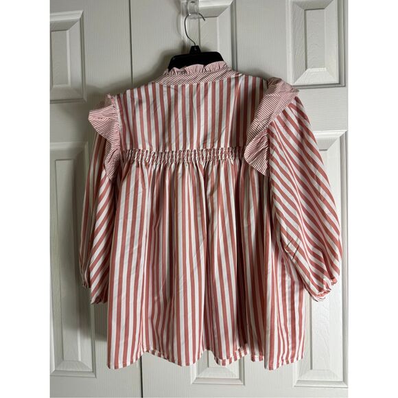 NWT Oddi Womens Striped Blouse Size M - Picture 3 of 3